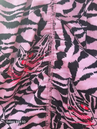 Vestido Bimba y Lola Animal Print Rosa