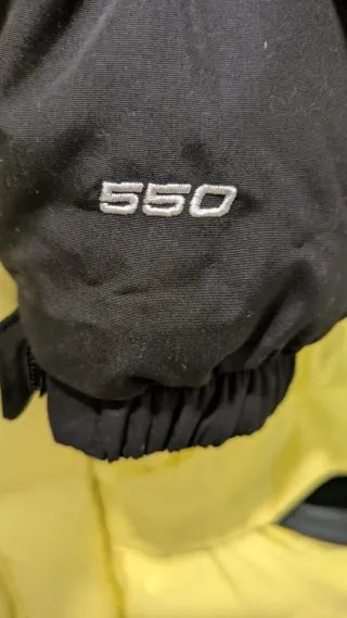 The North Face Himalayan Parka Amarillo/Negro