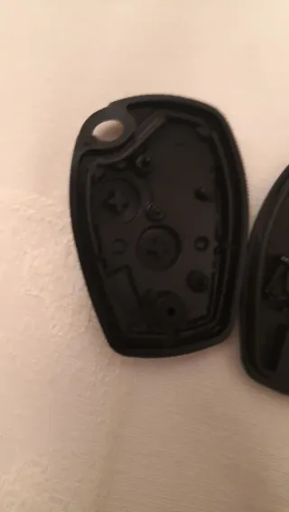 Carcasa Llave Renault. Varios modelos. Negra.