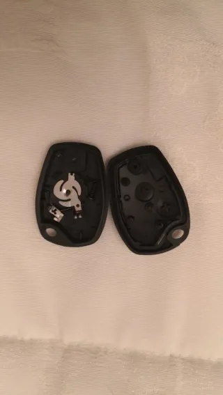 Carcasa Llave Renault. Varios modelos. Negra.