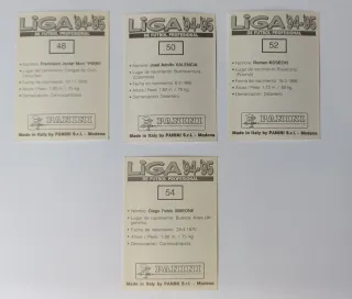 Cromos Atlético de Madrid Liga 94-95