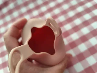 Funda para chupetes rosa por 2€