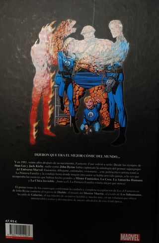 Marvel héroes 59 los 4 fantásticos de john byrne 1
