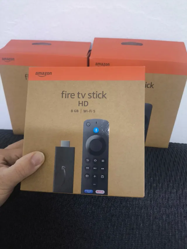 3 unidades Amazon Fire TV Stick HD