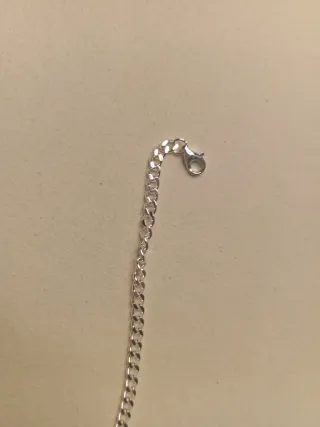 Pulsera de plata con circonita