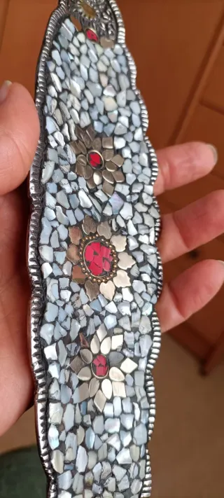 Antiguo quemador incienso artesanal Ganesha