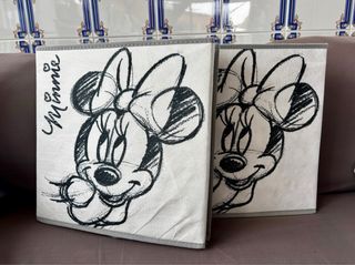 Cajas/Cubo de almacenamiento Minnie y estrellas