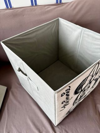 Cajas/Cubo de almacenamiento Minnie y estrellas