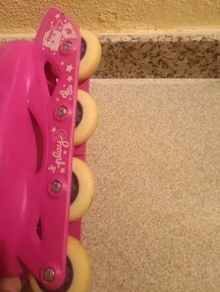 Patines en línea Oxelo rosas y morados