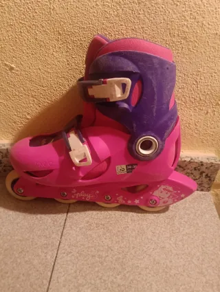Patines en línea Oxelo rosas y morados