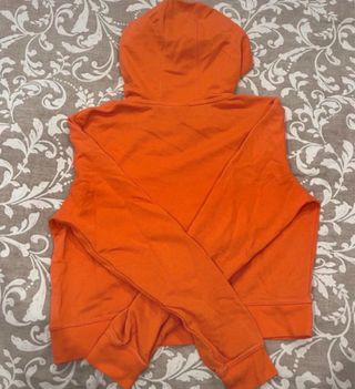 Sudadera Nike con capucha naranja