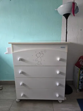 Mueble cambiador bebé Micuna