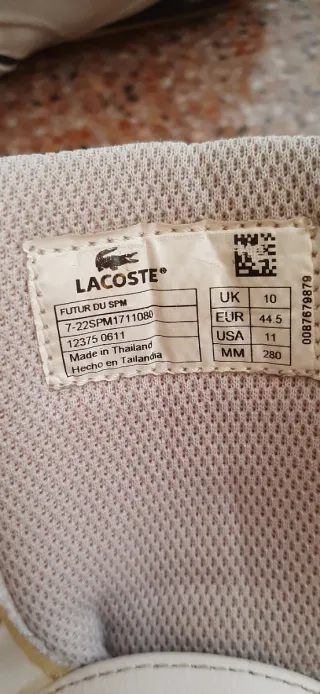 Deportivas Lacoste Blancas