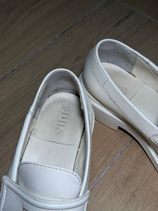 Mocasines 3JUIN blancos