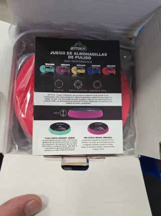 Kit Pulido Coche Almohadillas