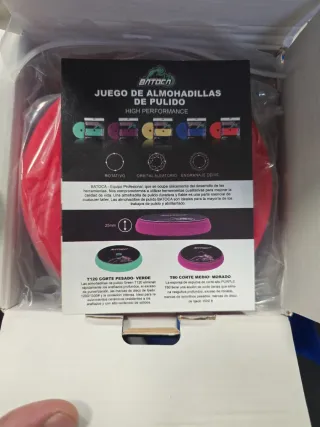 Kit Pulido Coche Almohadillas