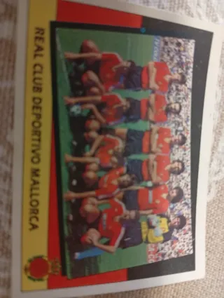 Cromo Real Club Deportivo Mallorca