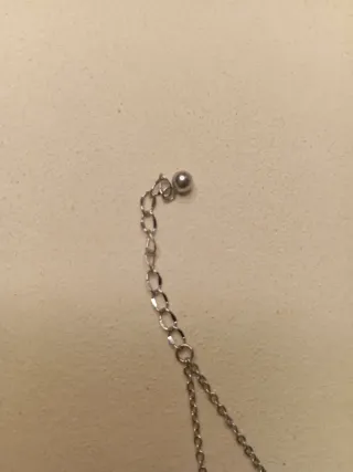 Pulsera Corazones Plata