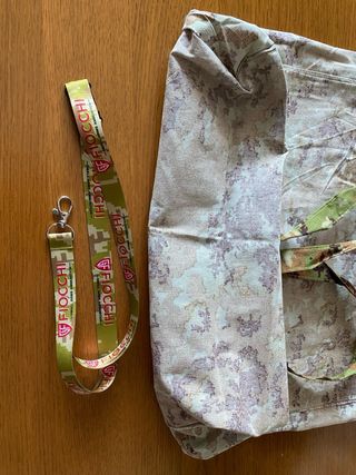 Borsa mimetica e cordino Fiocchi