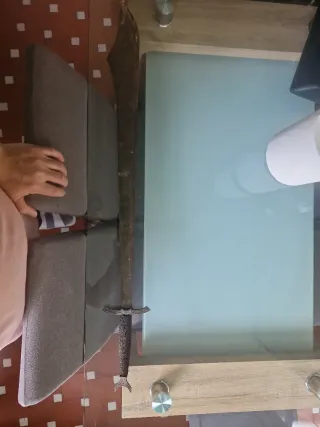 Espada antigua decorativa