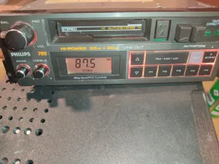 Radio Coche Philips 789 Cassette