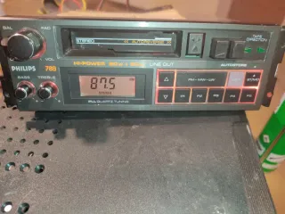 Radio Coche Philips 789 Cassette