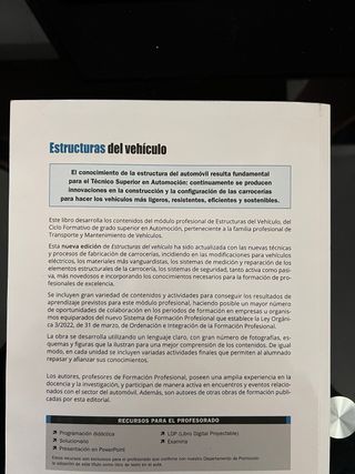 Estructuras del vehículo 4.ª edición 2024