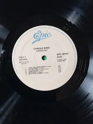 Vinilo LP Carole King Tapestry