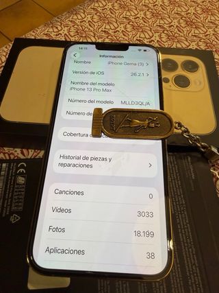 iPhone 13 Pro Max dorado