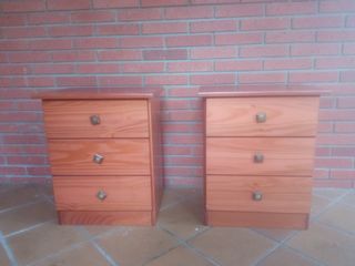 Conjunto Muebles Habitación: Cabecero, Mesitas y C