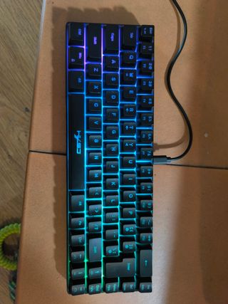 Teclado HYSS retroiluminado