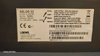 Televisor Loewe Plata y Negro