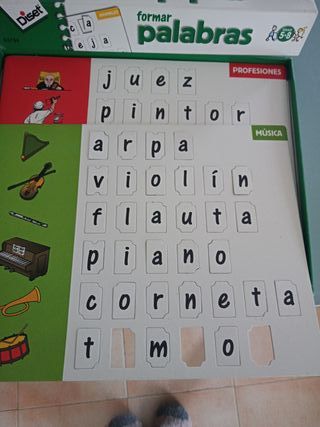 Juego Diset Formar Palabras
