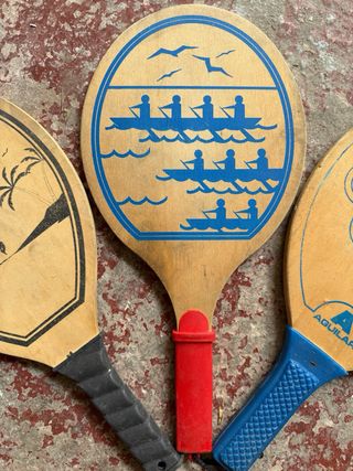 Palas de playa madera (3 unidades)