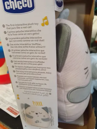 Chicco Gattino Dolce Fusa Peluche Elettronico