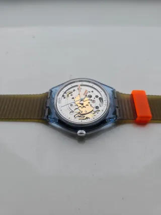 Swatch Automatico Blue Matic SAN 100