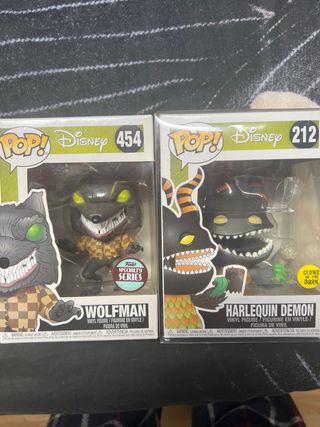 Funko Pop Pesadilla Antes de Navidad Wolfman y Har