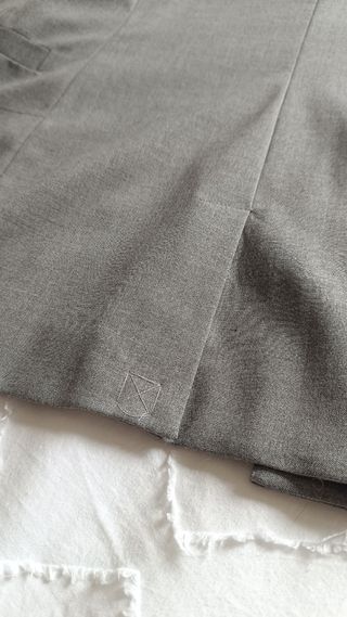 Americana Bershka Verano Gris Talla S