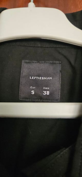 Camisa negra hombre talla M