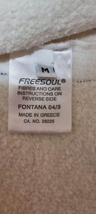 Chaqueta FreeSoul Blanca Talla M