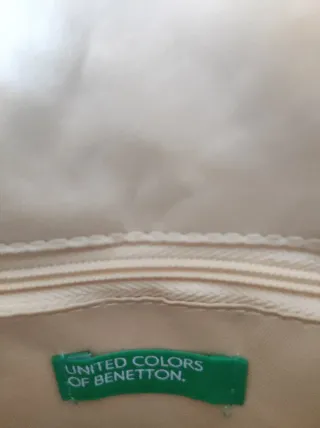 Bolso Cartera Rafia Benetton