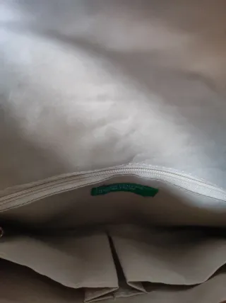 Bolso Cartera Rafia Benetton