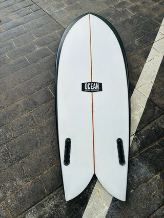 Tabla Surf ocean  Twin Fin 5'4 CHRIS FISH