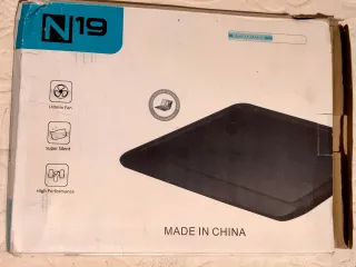 Base refrigeradora para portátil con ventilador