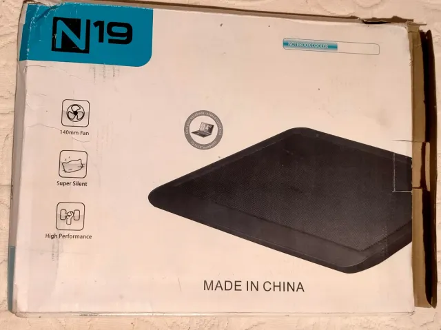 Base refrigeradora para portátil con ventilador