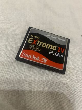 SanDisk CompactFlash Extreme IV 2GB