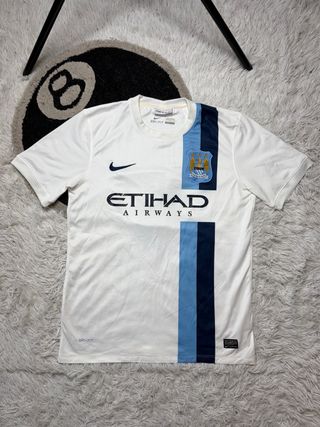 Camiseta Manchester City 2013-14 Negredo Tercera