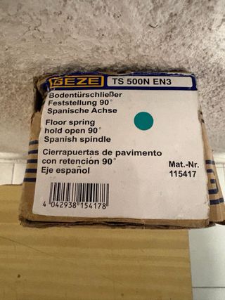 Cierrapuertas GEZE TS 500 N suelo