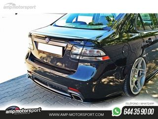 AÑADIDO DE DIFUSOR SAAB 9-3 TURBO X 2007-2011 LOOK CARBONO