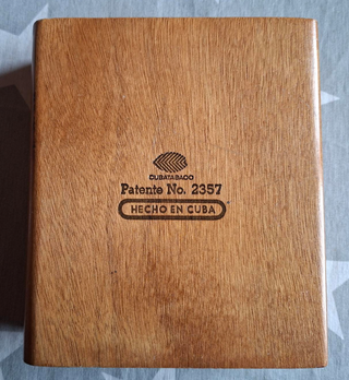 Scatola vuota di sigari Partagas 898
